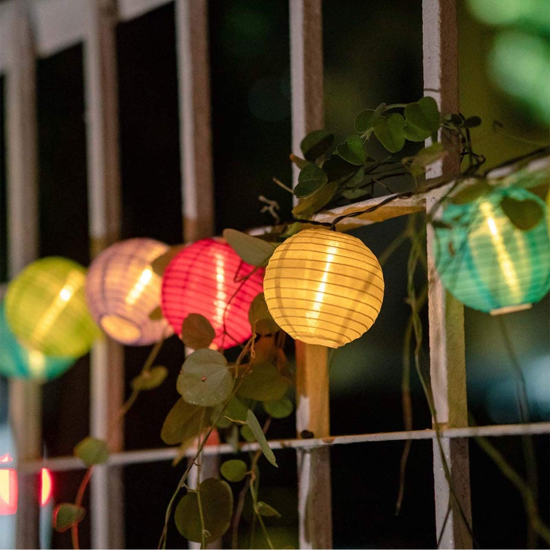 Vigdur Solar Lantern String Lights Waterproof Outdoor Indoor Decorative-String Lights Multicolor for Patio Garden Wedding Party Camping Bedroom Decor - Image 3